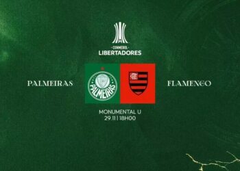 Flamengo e Palmeiras disputam a grande final da Libertadores 2025