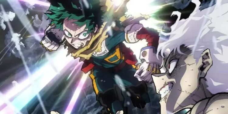 Kohei Horikoshi celebra conclusão de batalha final com artes incríveis 1 Kohei Horikoshi celebra conclusão de batalha final com artes incríveis