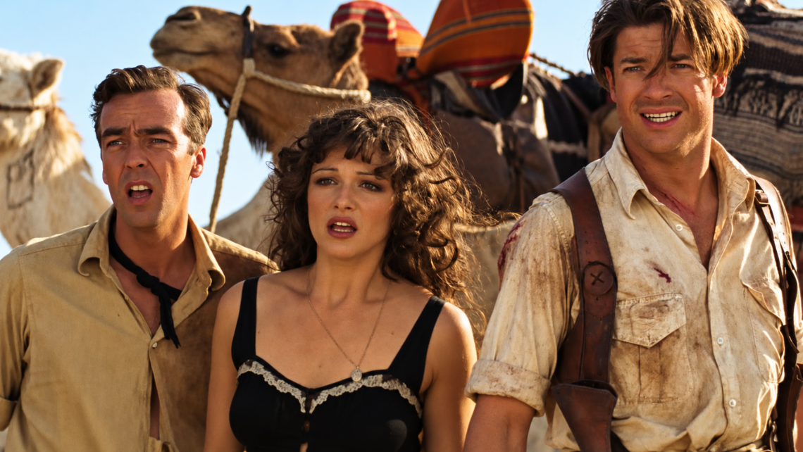 Novo filme de A Múmia com Brendan Fraser e Rachel Weisz
